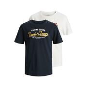 Set van 2 kinder t-shirts Jack & Jones logo