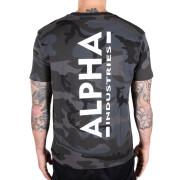 T-shirt Alpha Industries Backprint Camo