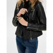 Leren jas voor vrouwen Only Gemma imitation cuir biker