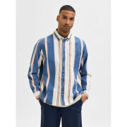 Overhemd Selected Slhbrad Stripe Loose