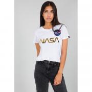 Dames-T-shirt Alpha Industries NASA PM