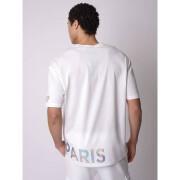Losjes vallend iriserend logo T-shirt Project X Paris