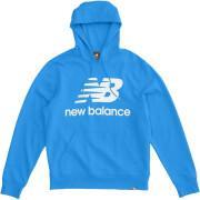 Hooded sweatshirt New Balanceessentials gestapeld logo