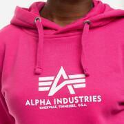 Sweatshirt damescapuchon Alpha Industries New Basic