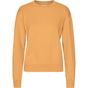 Dames sweatshirt met ronde hals Colorful Standard Classic Organic Sandstone Orange