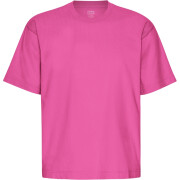 Dames-T-shirt oversized Colorful Standard Organic Bubblegum Pink