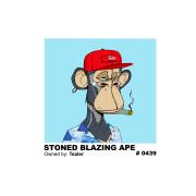 T-shirt Tealer Stone Blazing Monkey
