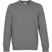 Sweatshirt ronde hals Colorful Standard Classic Organic storm grey