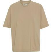 Dames-T-shirt Colorful Standard Organic oversized oyster grey