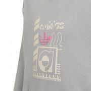 Sweater met capuchon voor kinderen adidas Originals Graphic Print