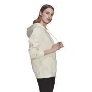 Dames sweatshirt met capuchon adidas Originals Adicolor Essentials Fleece