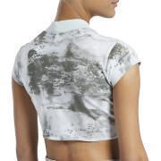 Dames-T-shirt met korte mouwen Reebok Cloud Splatter-Print