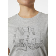 Dames-T-shirt Helly Hansen Tech Logo