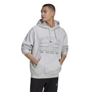 Hooded sweatshirt adidas Originals 2000 Luxe College