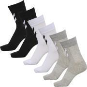 Set van 6 paar sokken Hummel Fav