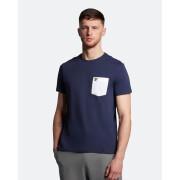 T-shirt met contrasterende zakken Lyle & Scott