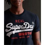 Tricolour T-shirt Superdry Vintage Logo