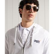 Klassieke zip-up hoodie met rugsluiting Superdry Orange Label