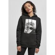 Dames Hoodie Mister Tee 2pac f*ck the world (Grote maten)