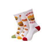 Sokken Mister Tee Burger Hot Dog 3-Pack