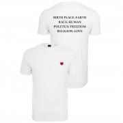 Dames-T-shirt Mister Tee heart XXL