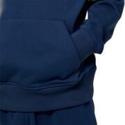 Grafische rubber fleece hoodie New Balance Essentials