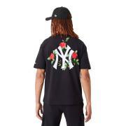 Oversized T-shirt New York Yankees Floral Graphic