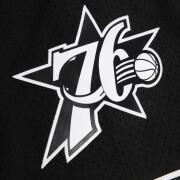 Philadelphia 76ers Short broek 2000-01 wit logo swingman