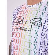T-shirt met logo met regenboogverloop Project X Paris
