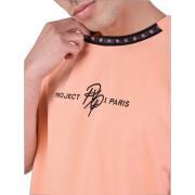 T-shirt met contrasterende streep Project X Paris Logotée