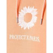 Geborduurde zonnebloem hoodie Project X Paris