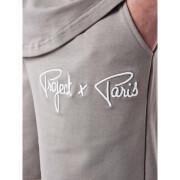 Shorts met geborduurd logo Project X Paris