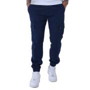 Cargo jeans met meerdere zakken, elastische tailleband Project X Paris 1