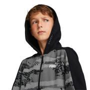 Kinder hoodie met volledige rits Puma Alpha FL B