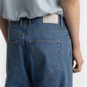 Relaxed fit jeans van stretch organisch katoen Revolution