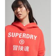 Dames sweatshirt met capuchon Superdry Sport