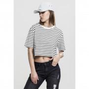 Urban Classic Striped Oversized T-shirt voor vrouwen