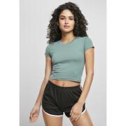 Dames-T-shirt Urban Classics stretch cropped (Grandes tailles)