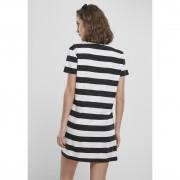 Dames jurk Urban Classics stripe boxy