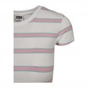 Dames-T-shirt Urban Classics stripe cropped
