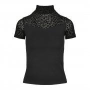 Dames-T-shirt Urban Classics flock lace turtleneck