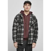 Jas Urban Classics plaid teddy lined-grandes tailles