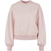 Dames sweatshirt Urban Classics oversized col rond-grandes tailles