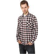 Overhemd Urban Classics tricolor checked light flanell