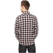 Overhemd Urban Classics tricolor checked light flanell