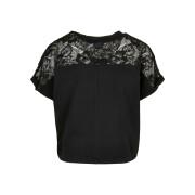 Dames-T-shirt met oversized korte mouwen Urban Classics Lace