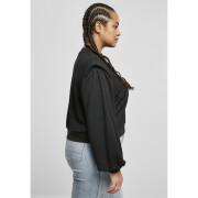 Sweatshirt ronde hals vrouw Urban Classics ded shoulder modal terry (Grandes tailles)