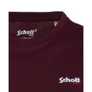 T-shirt klein logo Schott casual