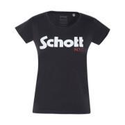 T-shirt met opdruk voor dames Schott