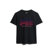 Dames-T-shirt Superdry Tonal Vl Graphic
